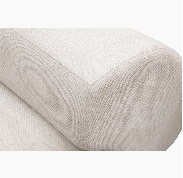 Le Culver – Canapé Signature en Chenille Beige (300 cm)