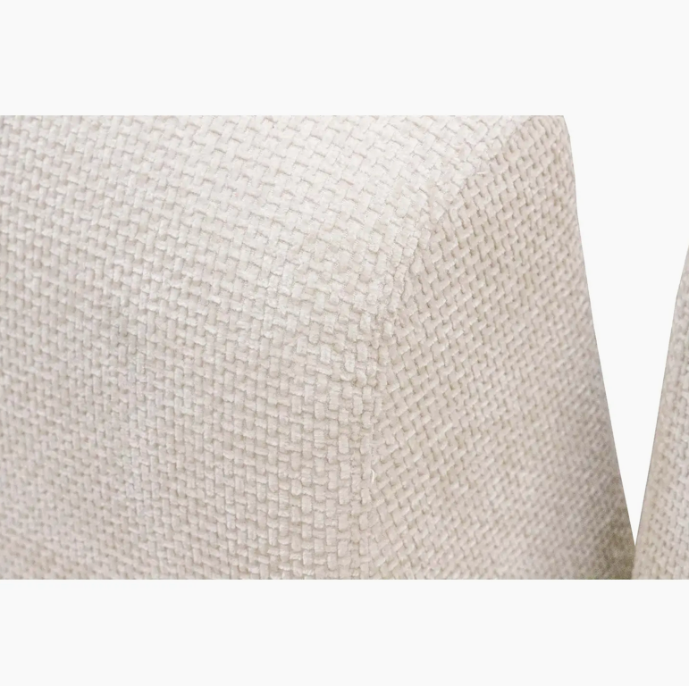 Le Culver – Canapé Signature en Chenille Beige (300 cm)