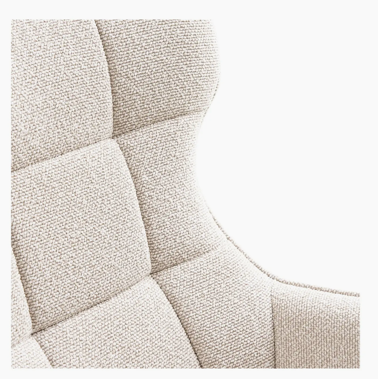 Le Turin – Fauteuil Lounge Pivotant à Silhouette Organique