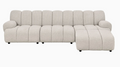 L’Espace Taza – Canapé Modulaire 3,5 Places & Pouf Lounge (275 cm)