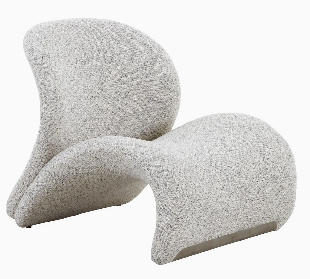Le Sofia – Fauteuil Enveloppant Sculptural Sable