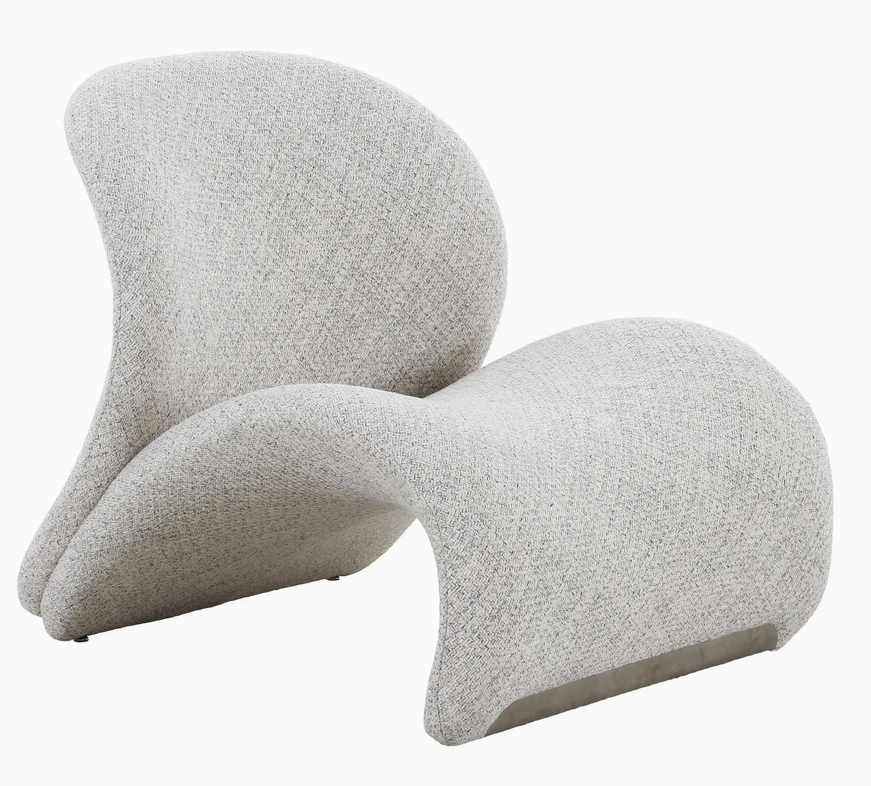 Le Sofia – Fauteuil Enveloppant Sculptural Sable