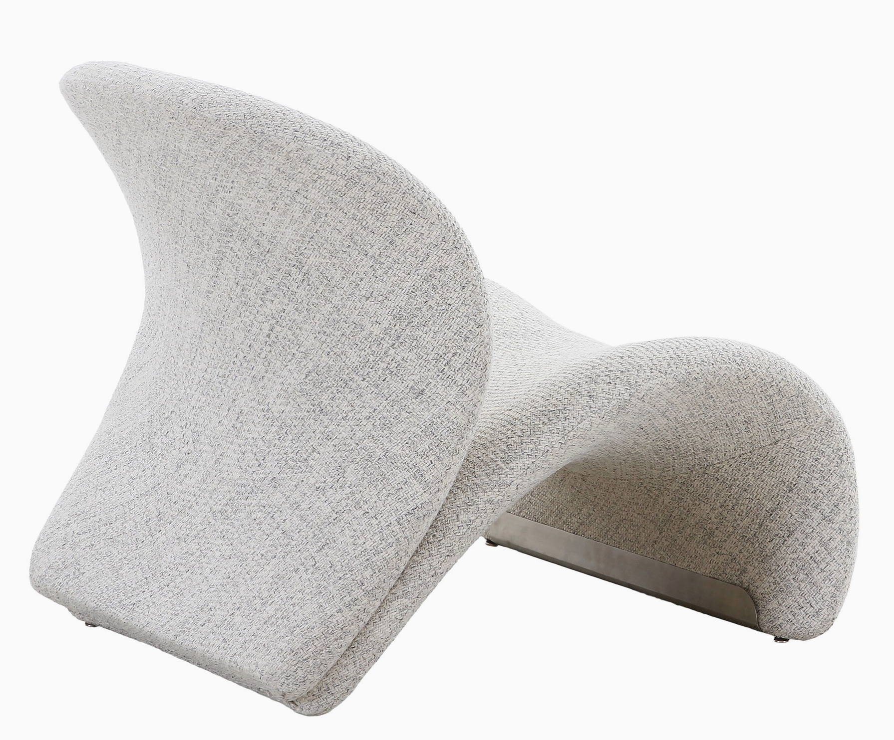 Le Sofia – Fauteuil Enveloppant Sculptural Sable