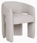La Monroe – Chaise de Table & Assise Cabriolet Naturelle