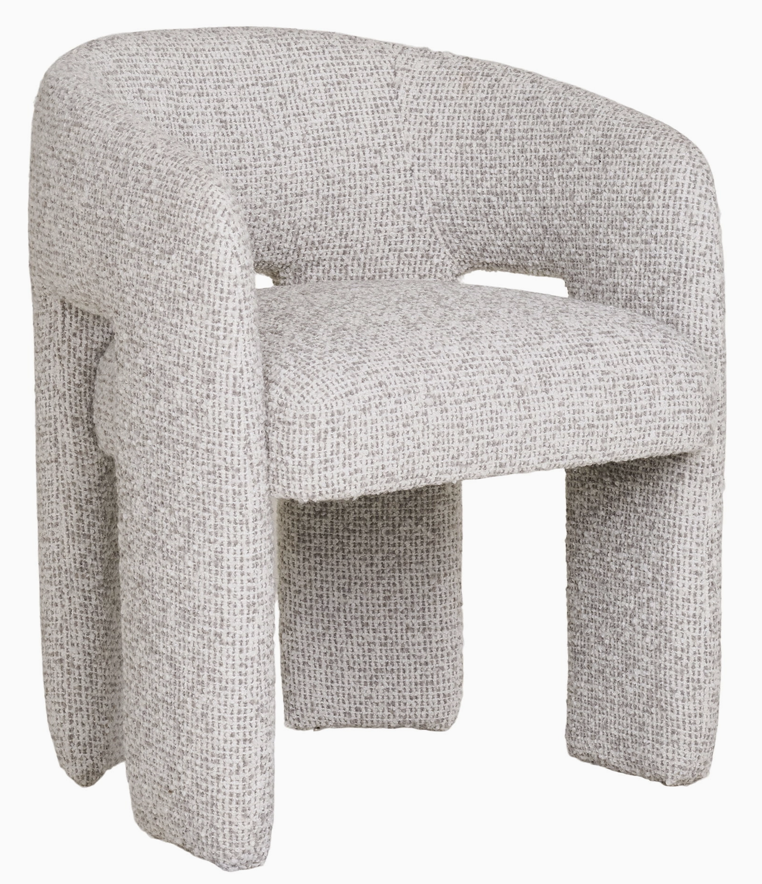 La Monroe – Chaise de Table & Assise Cabriolet Naturelle